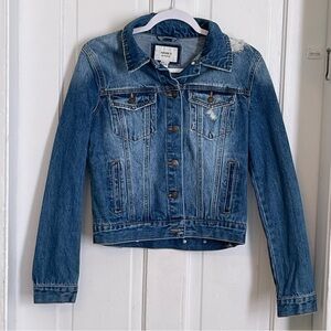 FOREVER 21 Short Jean Jacket | Distressed | Women’s Small